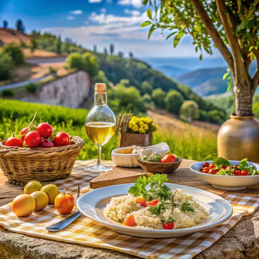 Aromatični Rižoto s Gljivama i Sušenom Rajčicom