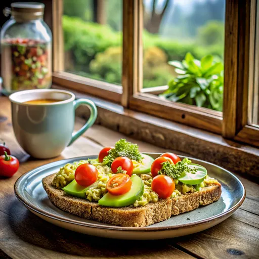 Hrskavi Tost s Avokadom i Kvinojom